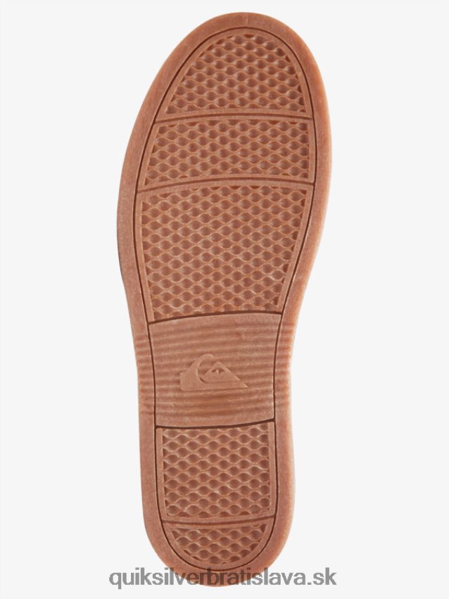 prístavné vybagrované topánky Quiksilver muži B80HXR1885 modrá/hnedá
