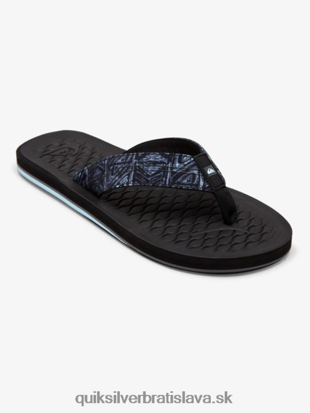 žabky lanai Quiksilver muži B80HXR1793 čierna