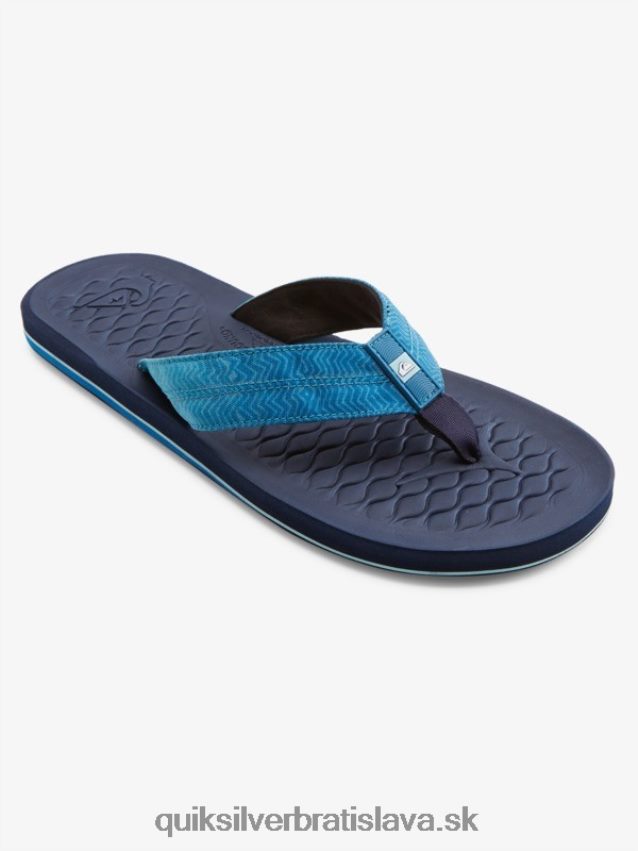 žabky lanai Quiksilver muži B80HXR1795 modrá 3