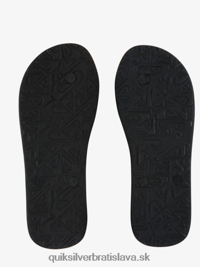 žabky molokai divízie Quiksilver muži B80HXR1638 modrá 1