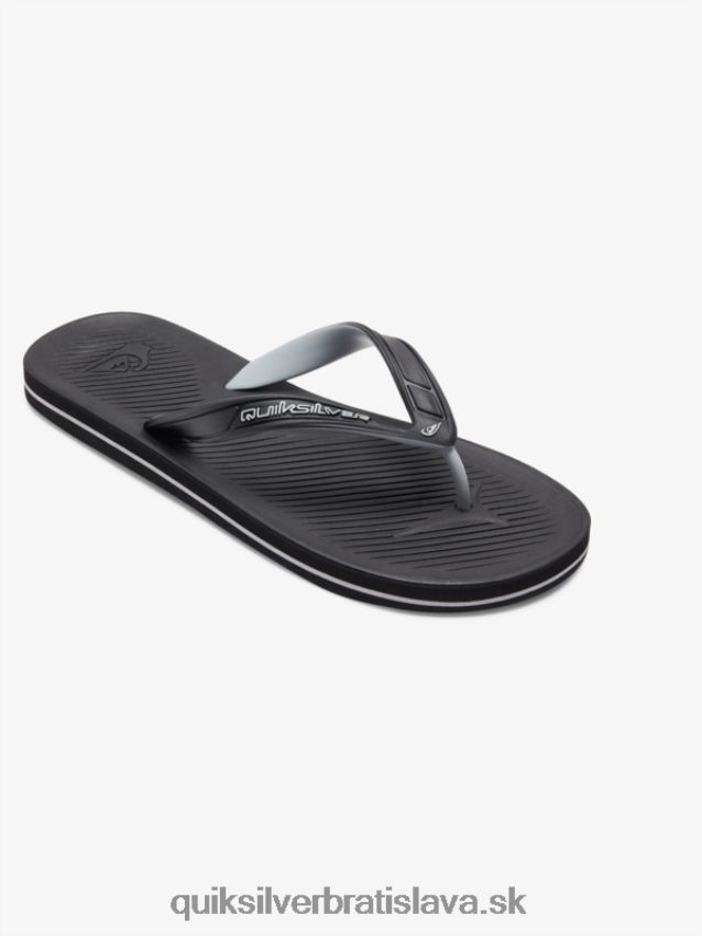 žabky s jadrom haleiwa Quiksilver muži B80HXR951 čierna