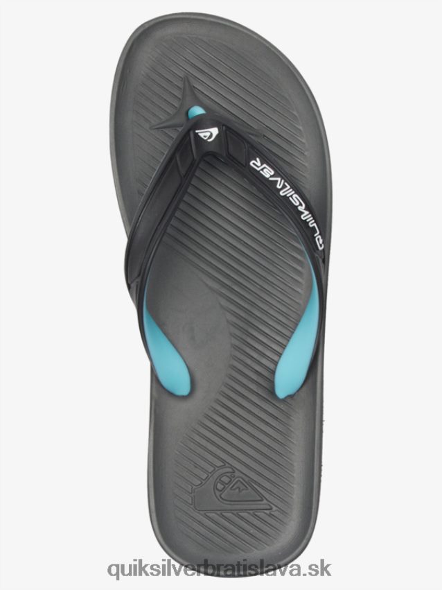 žabky s jadrom haleiwa Quiksilver muži B80HXR952 šedá 2