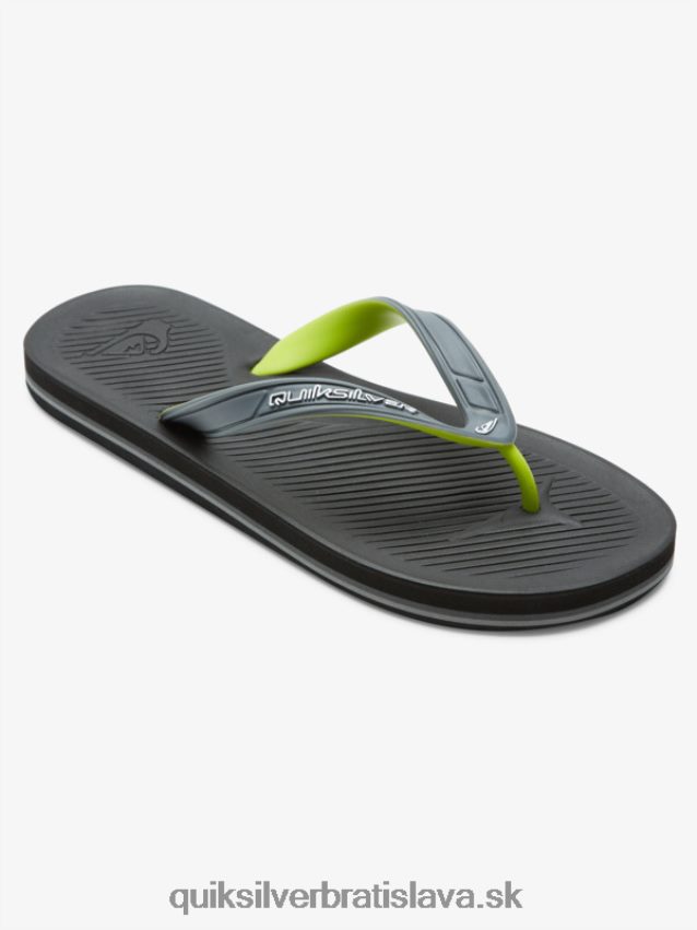 žabky s jadrom haleiwa Quiksilver muži B80HXR953 šedá 1