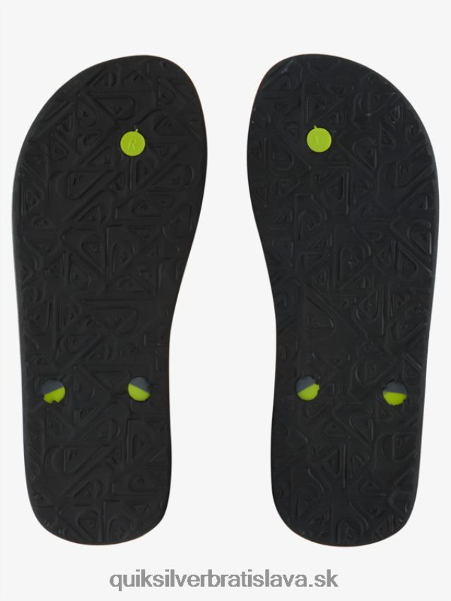žabky s jadrom haleiwa Quiksilver muži B80HXR953 šedá 1