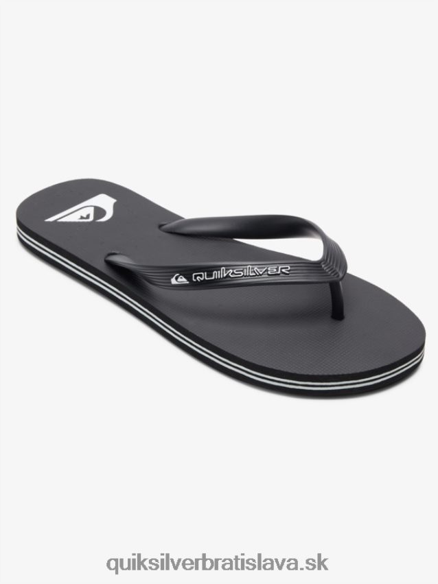 žabky s jadrom molokai Quiksilver muži B80HXR592 čierna
