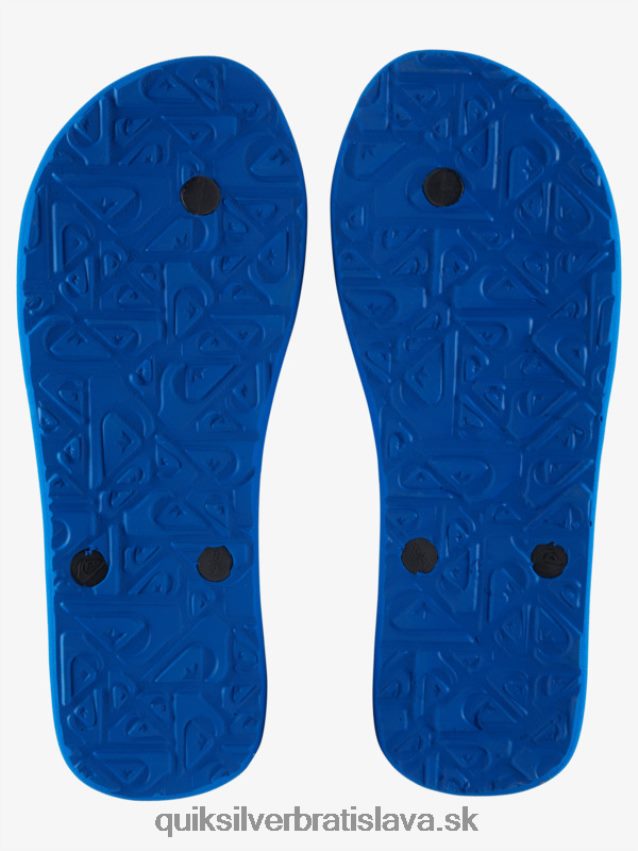 žabky s jadrom molokai Quiksilver muži B80HXR593 modrá 1