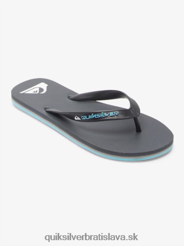 žabky s jadrom molokai Quiksilver muži B80HXR594 šedá 4