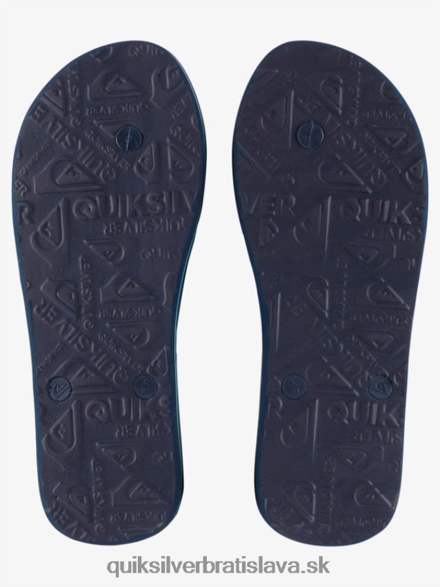 domáce šľapky molokai Quiksilver muži B80HXR1861 zelená 1