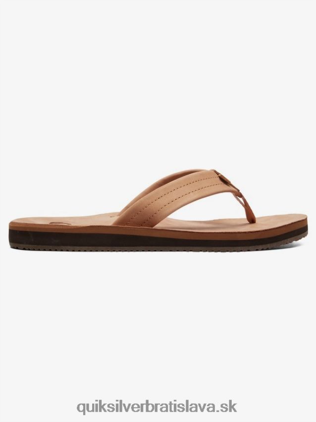 kožené sandále erreka Quiksilver muži B80HXR1186 opálená - pevná