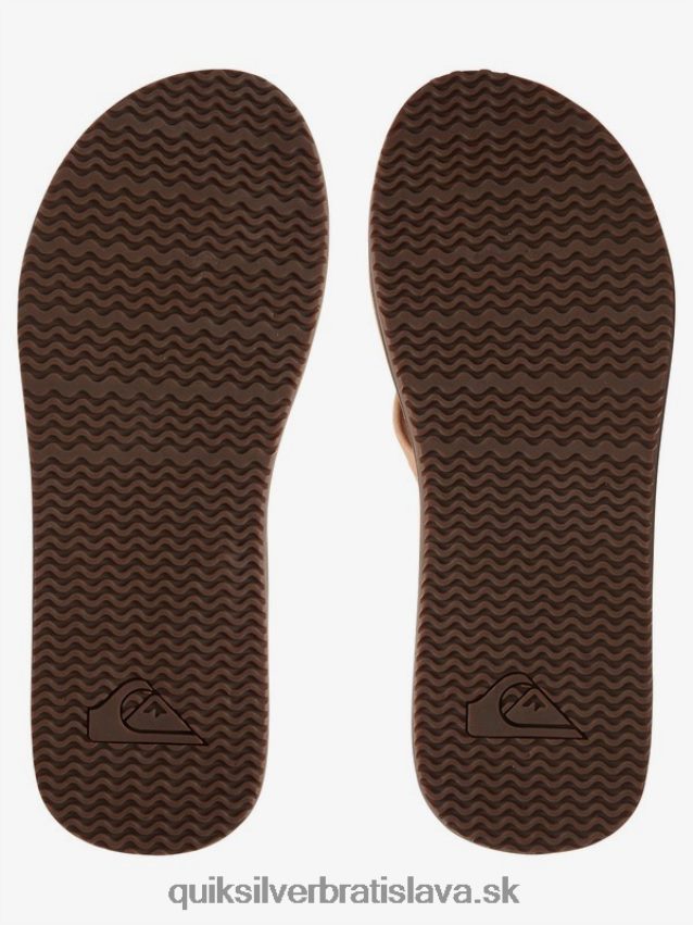 kožené sandále erreka Quiksilver muži B80HXR1186 opálená - pevná