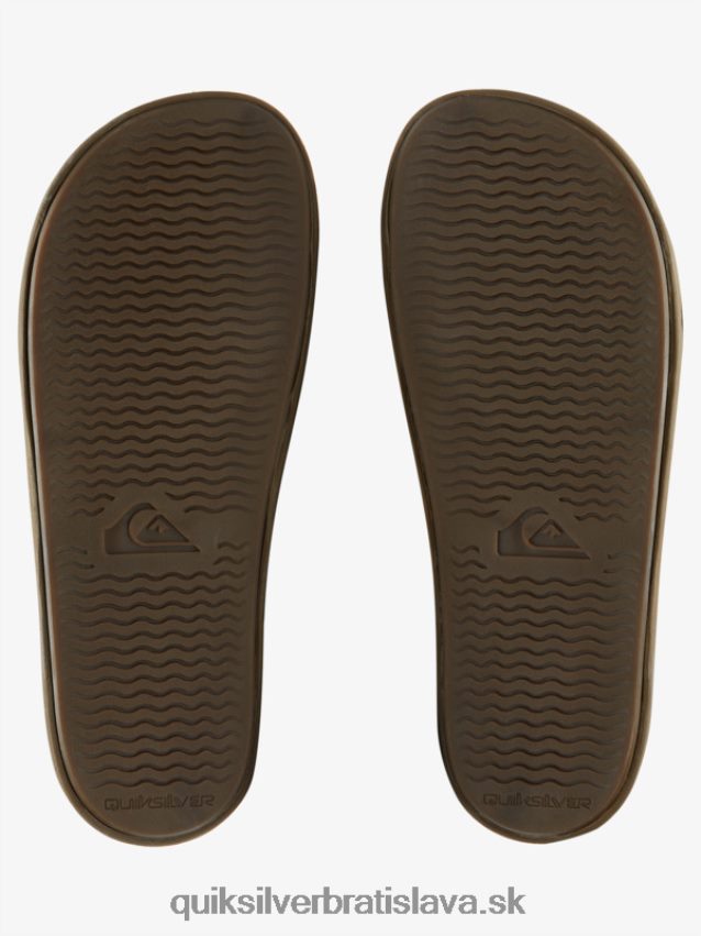 kožené sandále rivi s dvojitou úpravou Quiksilver muži B80HXR1285 opálenie 1