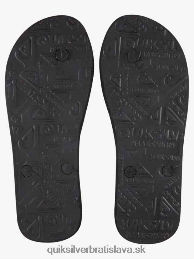 molokai päť-o žabky Quiksilver muži B80HXR1859 čierna/modrá