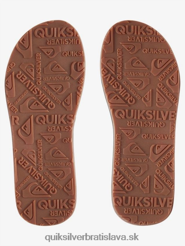 nubukové sandále carver Quiksilver muži B80HXR913 plná čierna