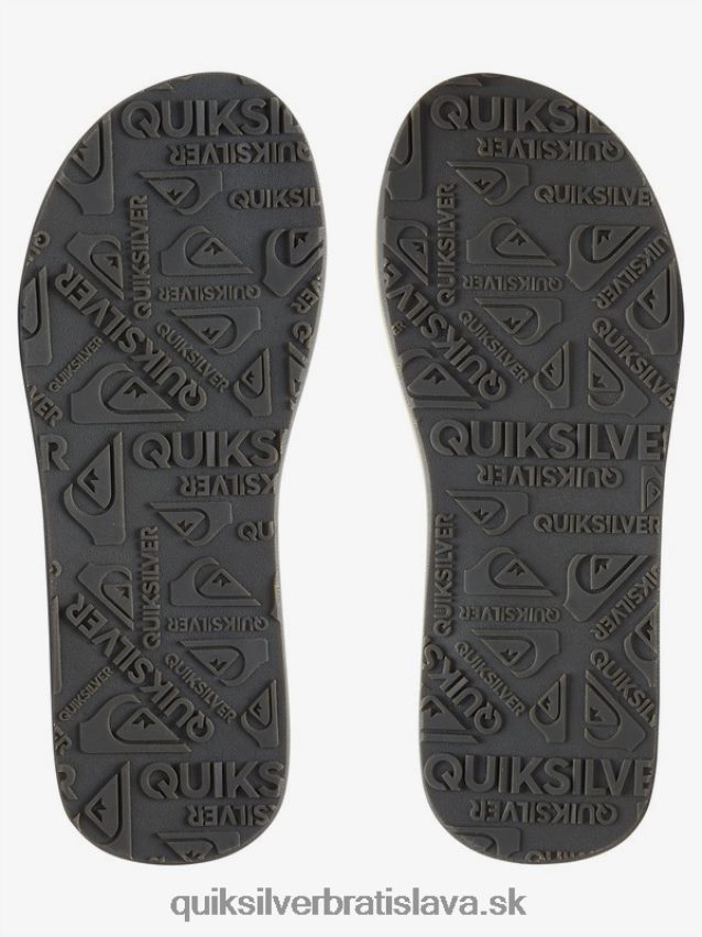 nubukové sandále carver Quiksilver muži B80HXR919 demitasse - pevný