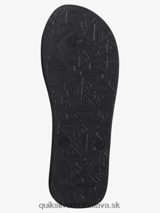 panelové žabky molokai Quiksilver muži B80HXR569 modrá/čierna/žltá