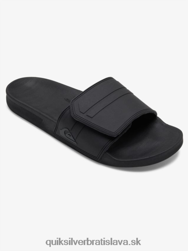 posuvné posúvače rivi slide Quiksilver muži B80HXR1016 čierna/sivá
