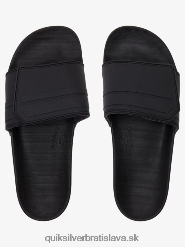 posuvné posúvače rivi slide Quiksilver muži B80HXR1016 čierna/sivá