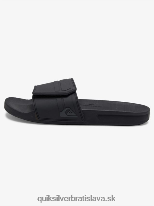posuvné posúvače rivi slide Quiksilver muži B80HXR1016 čierna/sivá