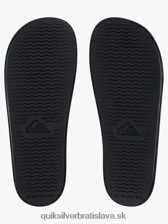 posuvné posúvače rivi slide Quiksilver muži B80HXR1016 čierna/sivá