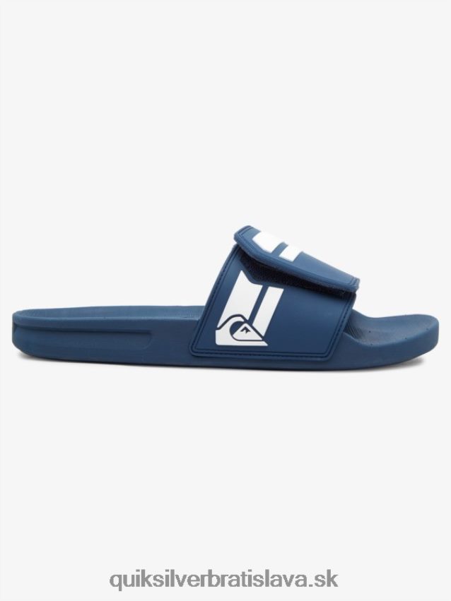 posuvné posúvače rivi slide Quiksilver muži B80HXR1017 modrá/biela