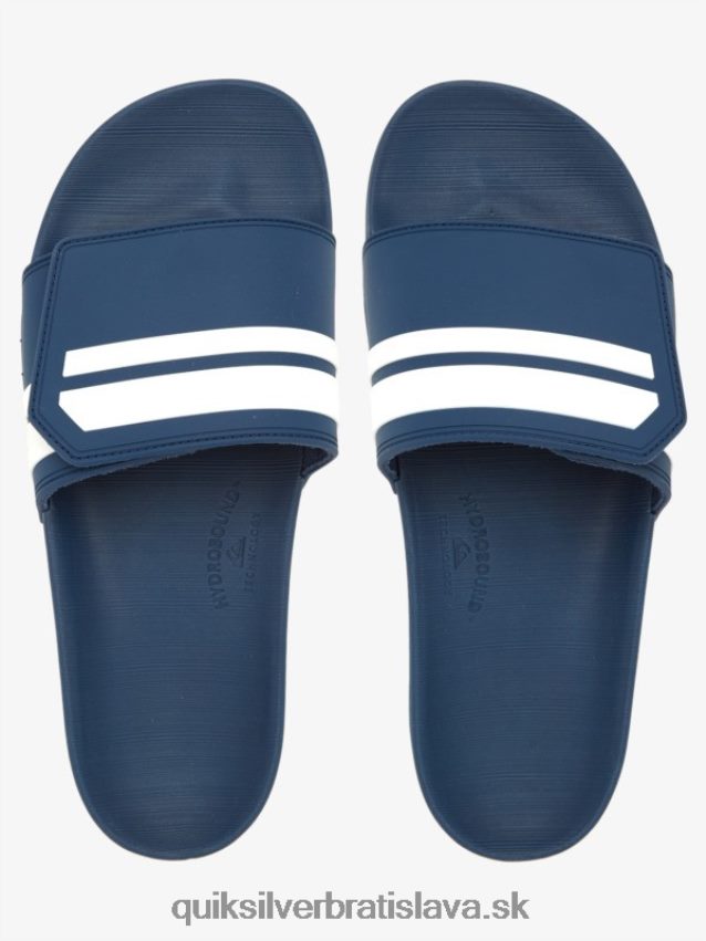 posuvné posúvače rivi slide Quiksilver muži B80HXR1017 modrá/biela