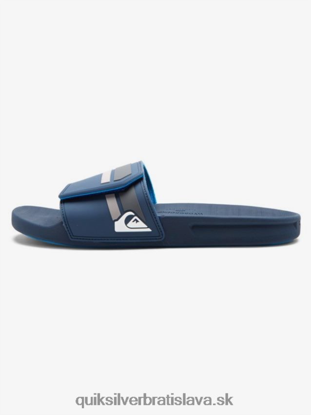 posuvné posúvače rivi slide Quiksilver muži B80HXR1018 modrá/sivá