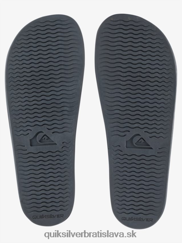rivi sandále s dvojitým prispôsobením Quiksilver muži B80HXR1076 čierna/sivá