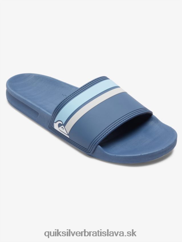 rivi slide slider sandále Quiksilver muži B80HXR764 modrá 7