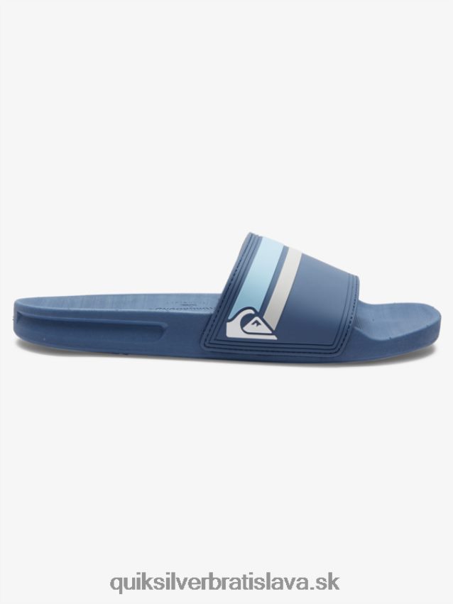 rivi slide slider sandále Quiksilver muži B80HXR764 modrá 7