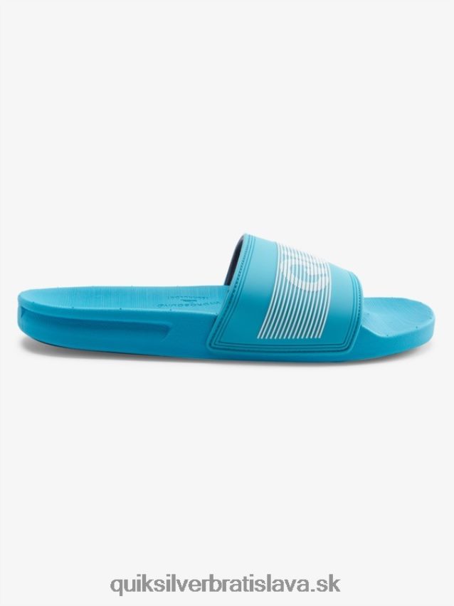 rivi wordmark slide slider sandále Quiksilver muži B80HXR692 modrá 1