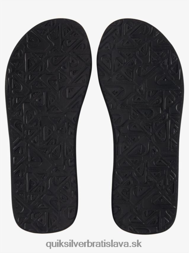 sandále molokai Layback Quiksilver muži B80HXR1249 čierna biela