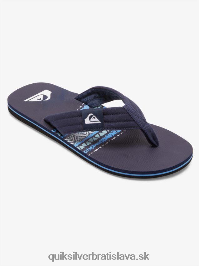 sandále molokai Layback Quiksilver muži B80HXR492 modrá 2