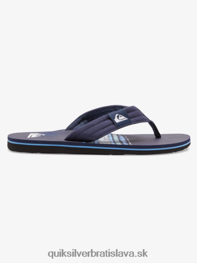 sandále molokai Layback Quiksilver muži B80HXR492 modrá 2