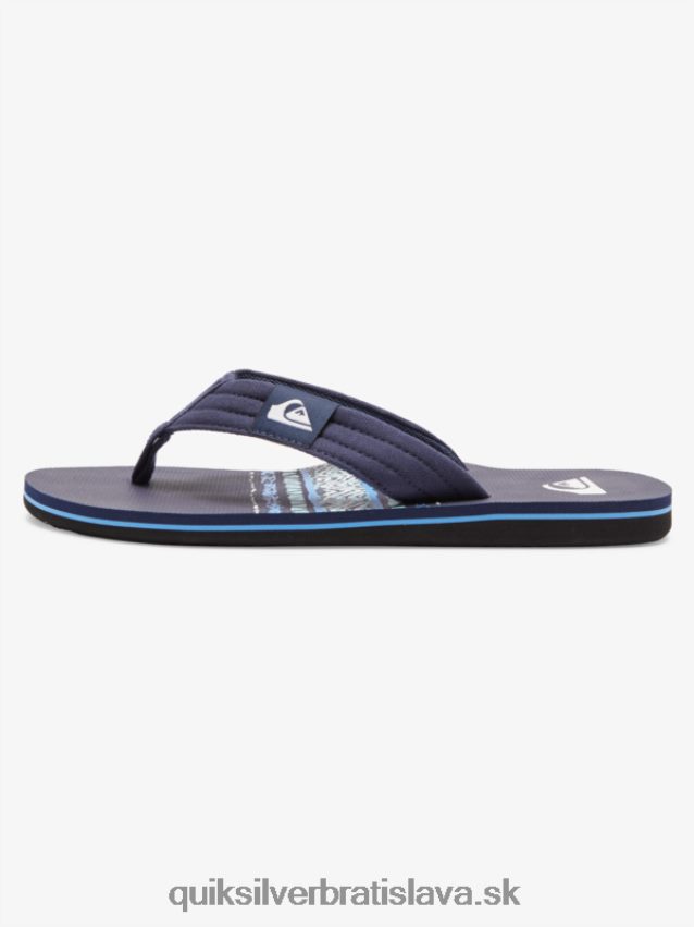 sandále molokai Layback Quiksilver muži B80HXR492 modrá 2