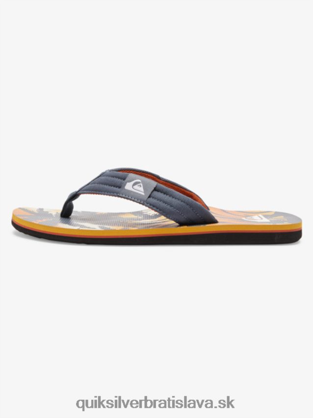 sandále molokai Layback Quiksilver muži B80HXR493 šedá 1