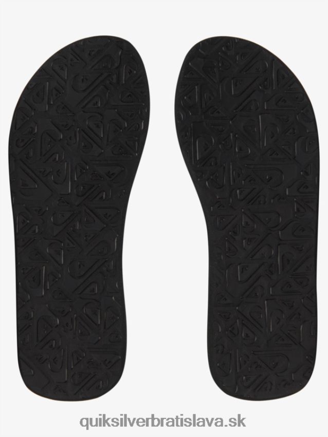 sandále molokai Layback Quiksilver muži B80HXR496 čierna/zelená/modrá