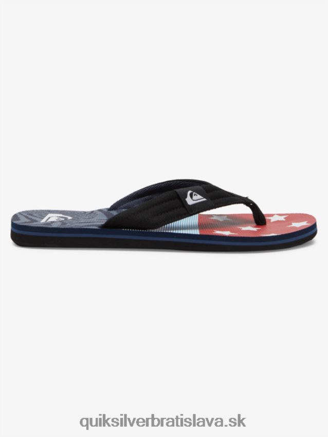sandále molokai Layback Quiksilver muži B80HXR497 modrá 1