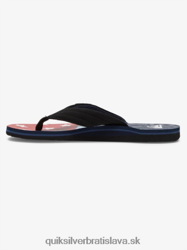sandále molokai Layback Quiksilver muži B80HXR497 modrá 1