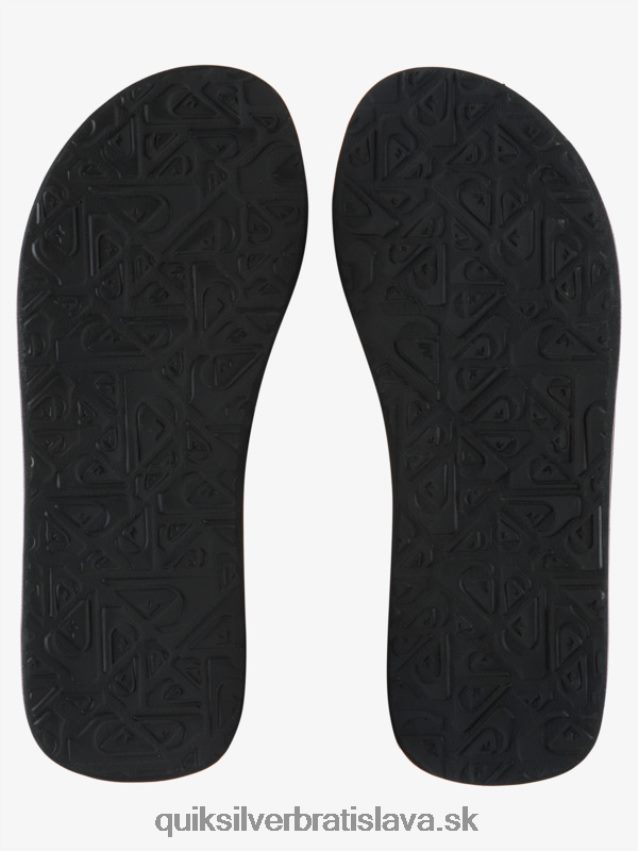 sandále molokai Layback Quiksilver muži B80HXR502 čierna/oranžová/sivá