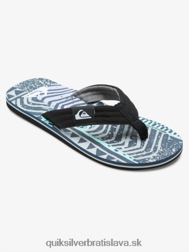 sandále molokai Layback Quiksilver muži B80HXR504 modrá/sivá