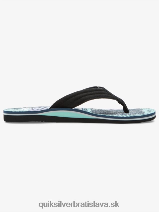 sandále molokai Layback Quiksilver muži B80HXR504 modrá/sivá