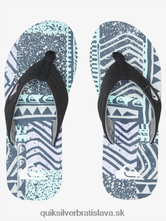 sandále molokai Layback Quiksilver muži B80HXR504 modrá/sivá