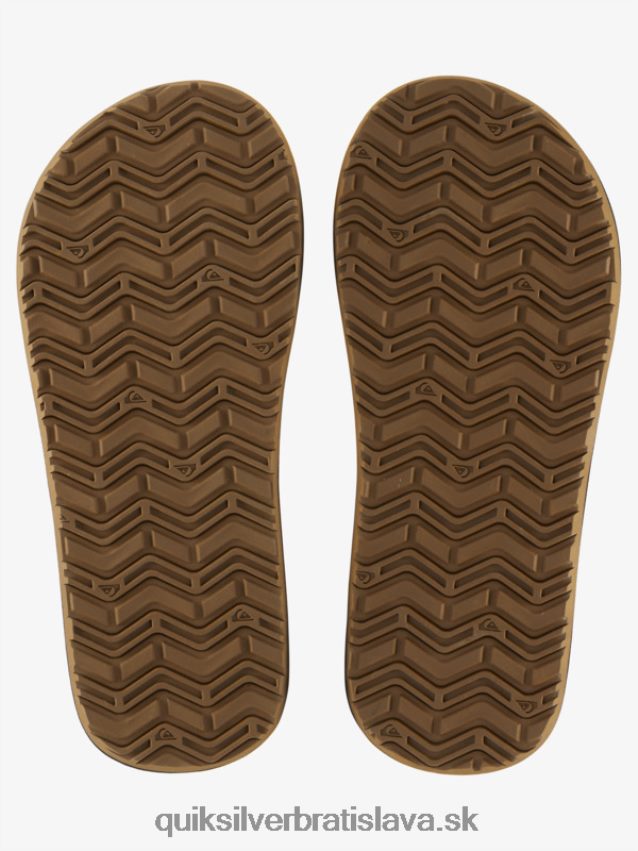 sandále monkey wrench core slide Quiksilver muži B80HXR971 čierna
