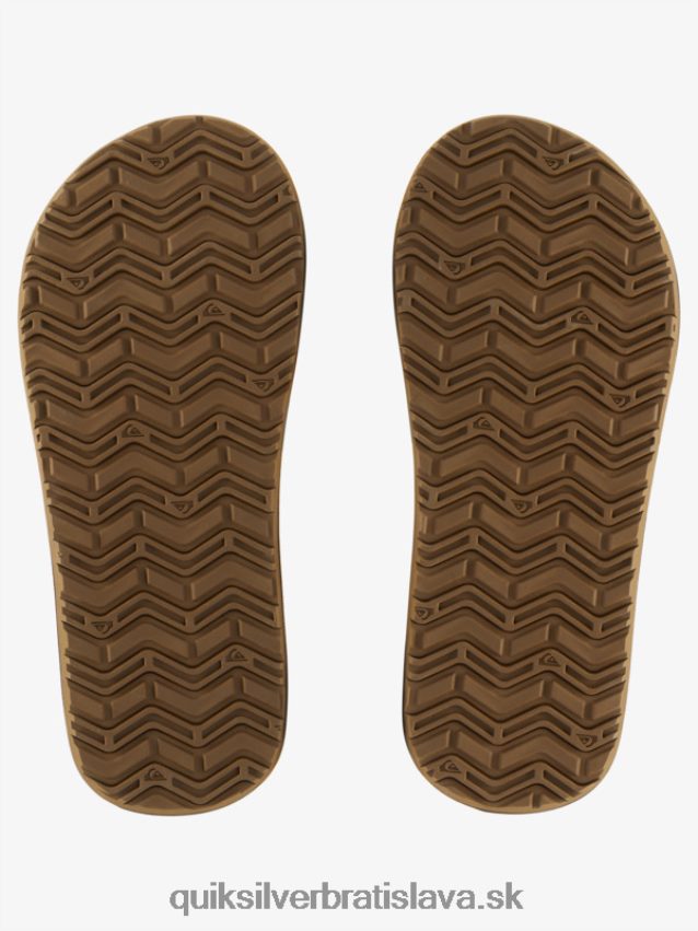 sandále monkey wrench core slide Quiksilver muži B80HXR973 opálenie 1