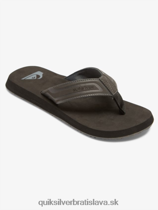 sandále monkey wrench core slide Quiksilver muži B80HXR974 šedá 1