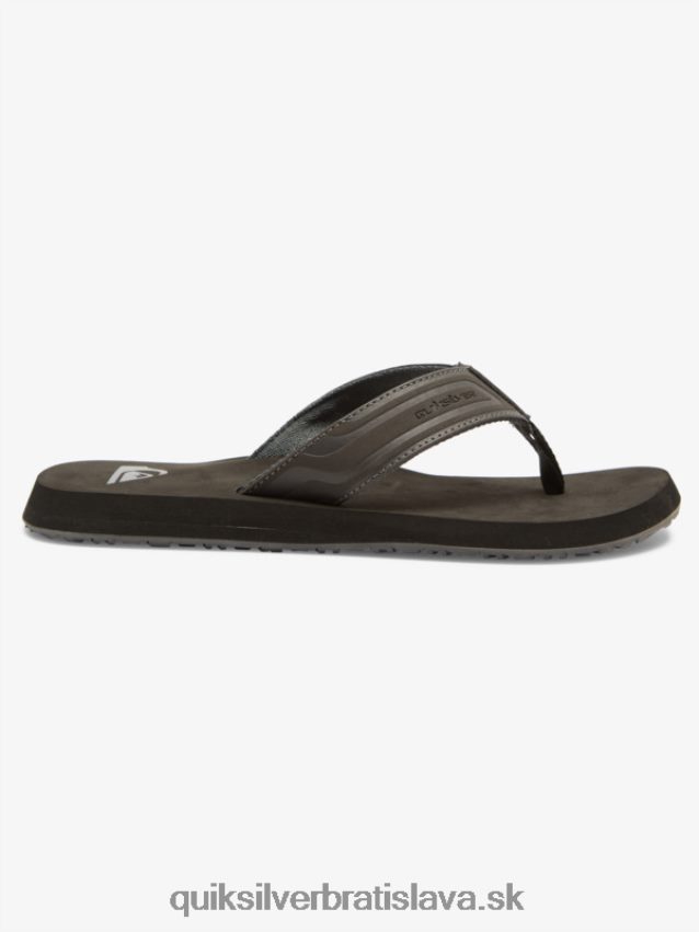 sandále monkey wrench core slide Quiksilver muži B80HXR974 šedá 1