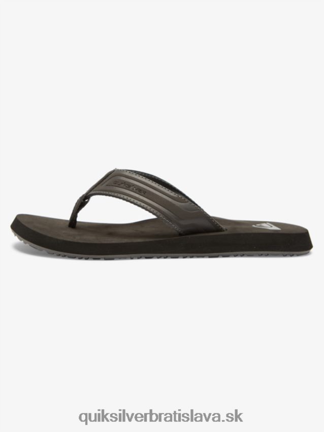 sandále monkey wrench core slide Quiksilver muži B80HXR974 šedá 1
