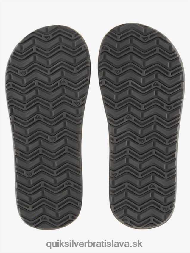 sandále monkey wrench core slide Quiksilver muži B80HXR974 šedá 1