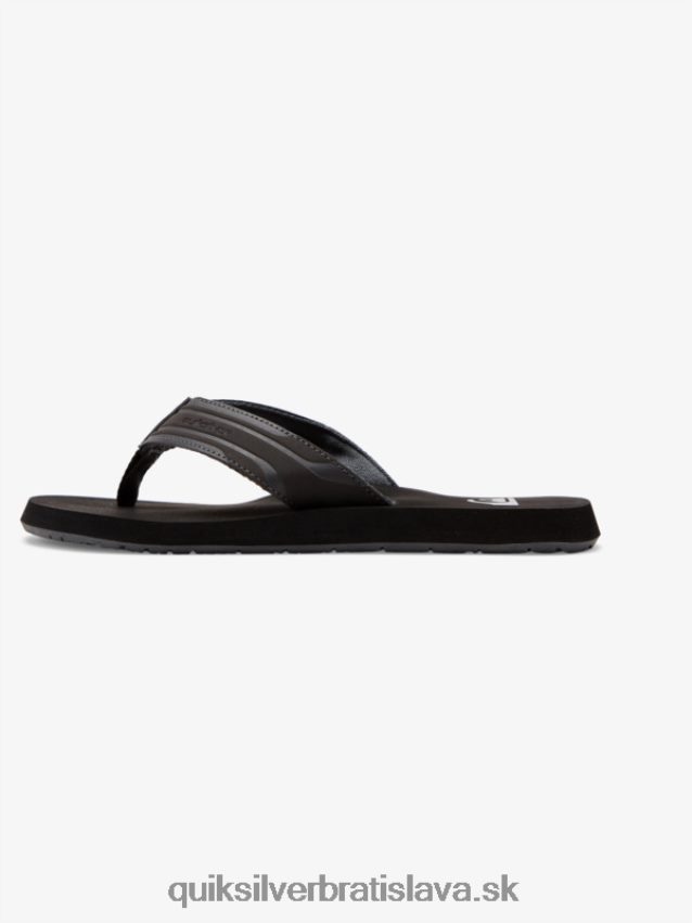 sandále na kľúče opice Quiksilver muži B80HXR1645 šedá/čierna