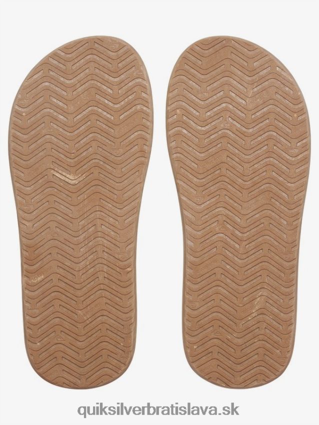 sandále na kľúče opice Quiksilver muži B80HXR1646 hnedá/čierna